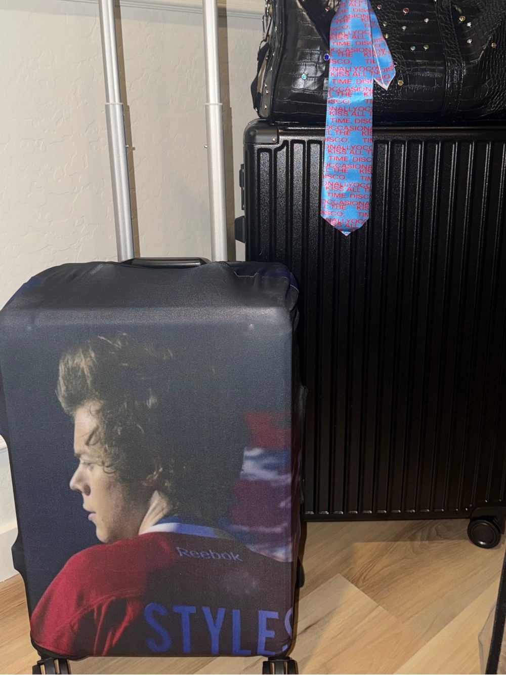 Harry styles luggage cover brand new condition frat boy Harry era